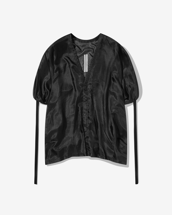 Rick Owens - V-Neck Sheer Shirt - (Black)