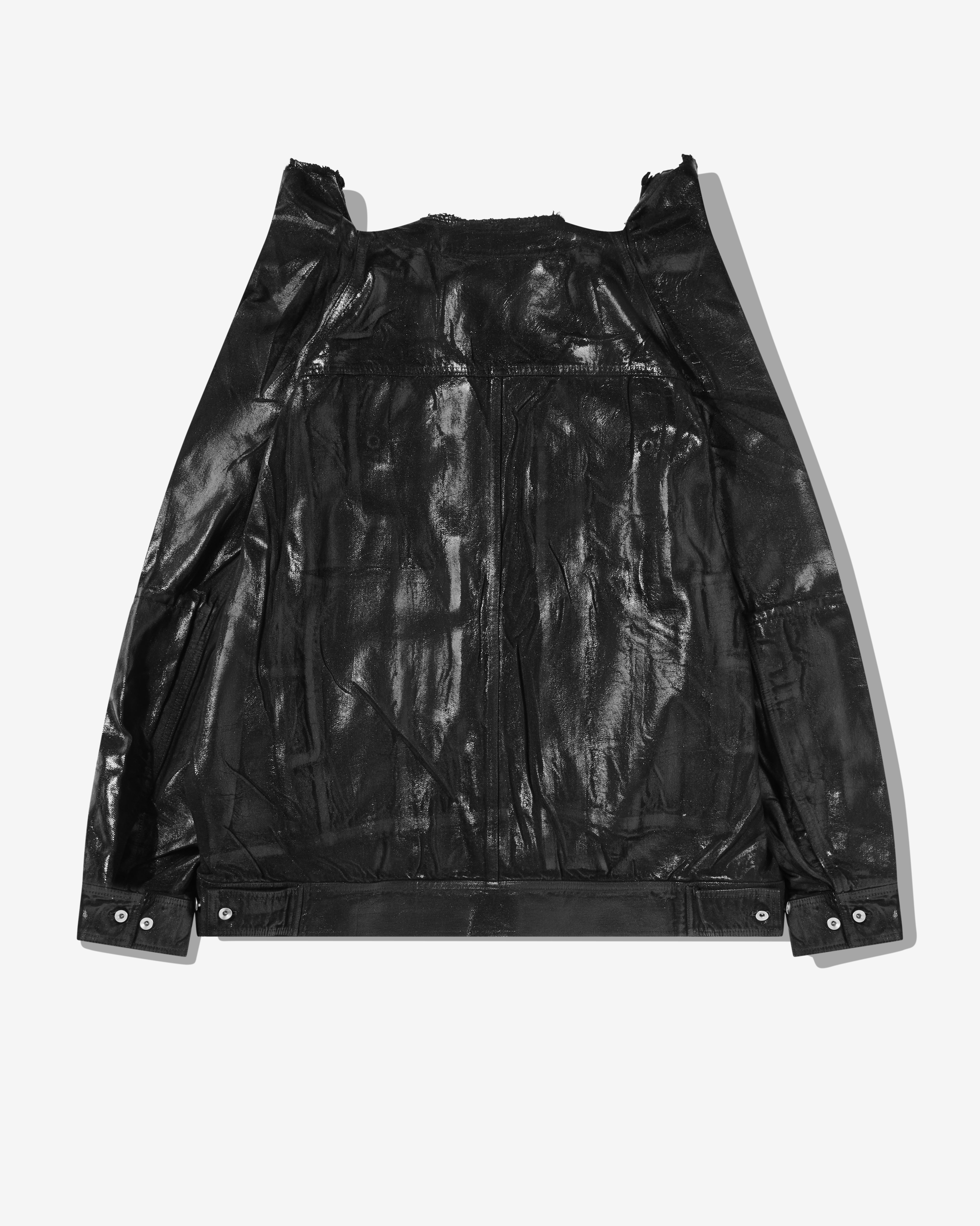 Rick Owens - Men's Tec Worker Denim Jacket - (Black)