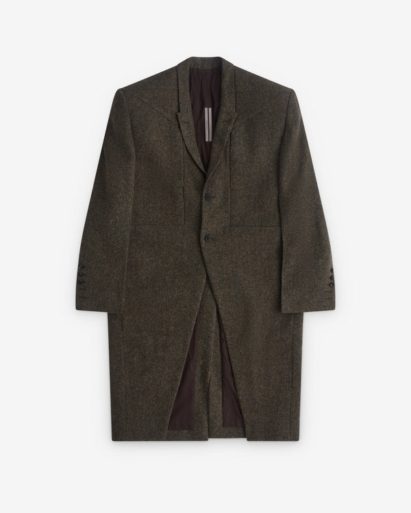 Rick Owens - Men’s Fogpocket Ricks Coat - (Bosco)