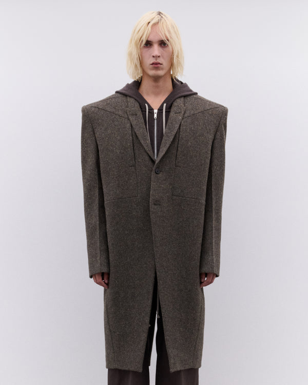 Rick Owens - Men’s Fogpocket Ricks Coat - (Bosco)