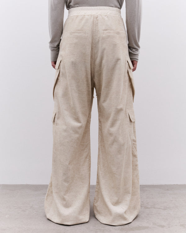 Rick Owens - Men’s Cargobelas Trousers - (Natural)