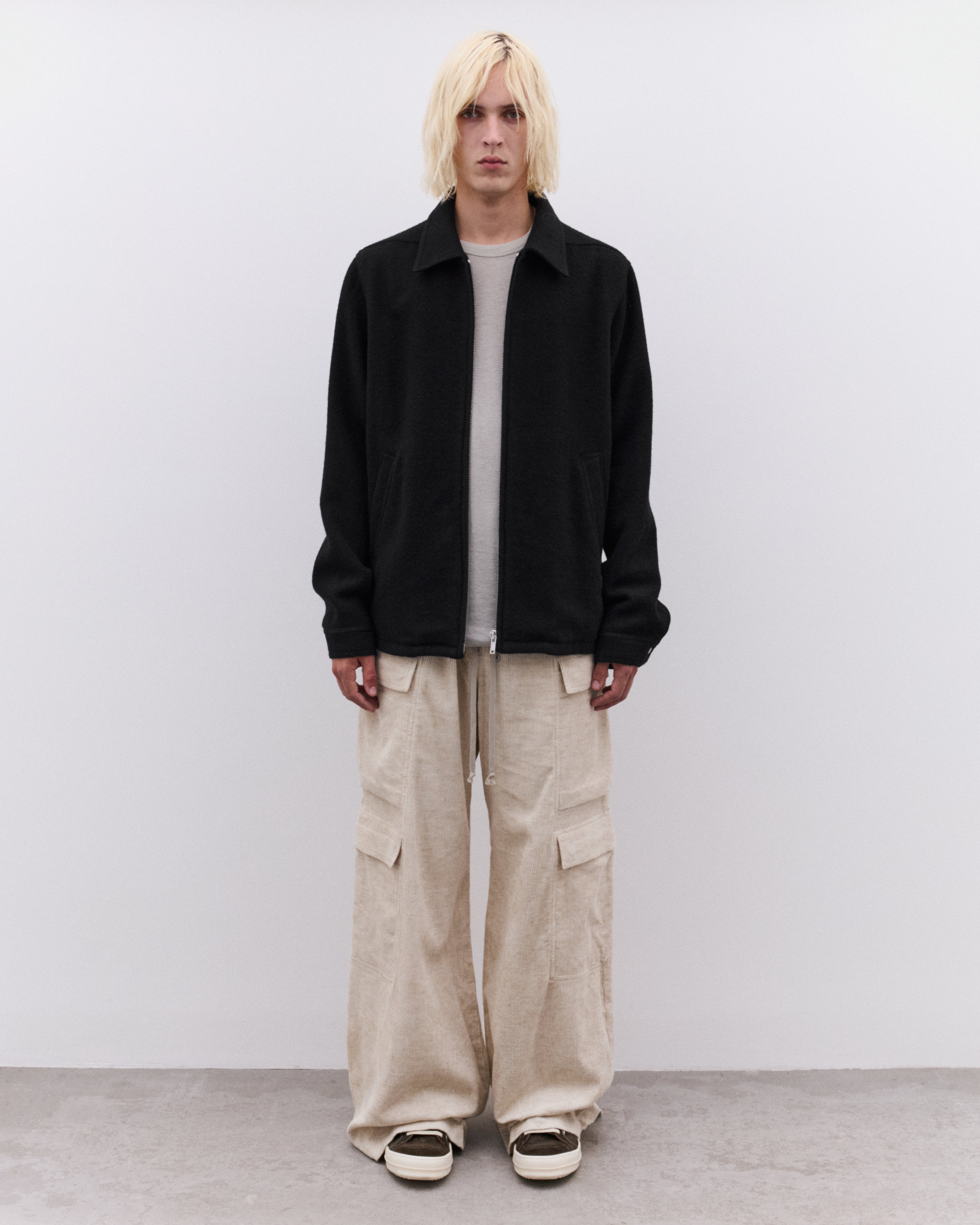 Rick Owens: Men's Brad Jacket (Black) | Dover Street Market London