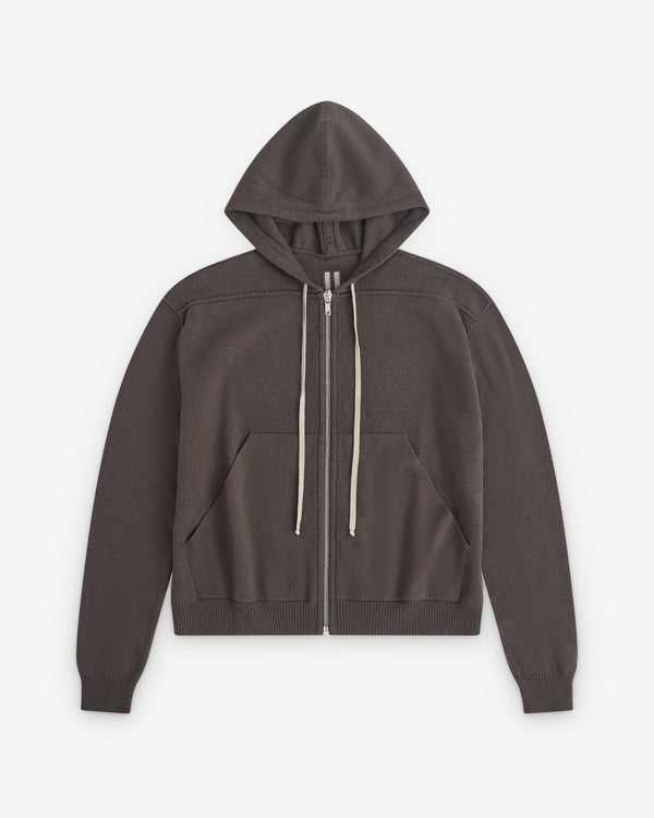 Rick Owens - Men’s Zipped Hoodie - (Dark Dust)
