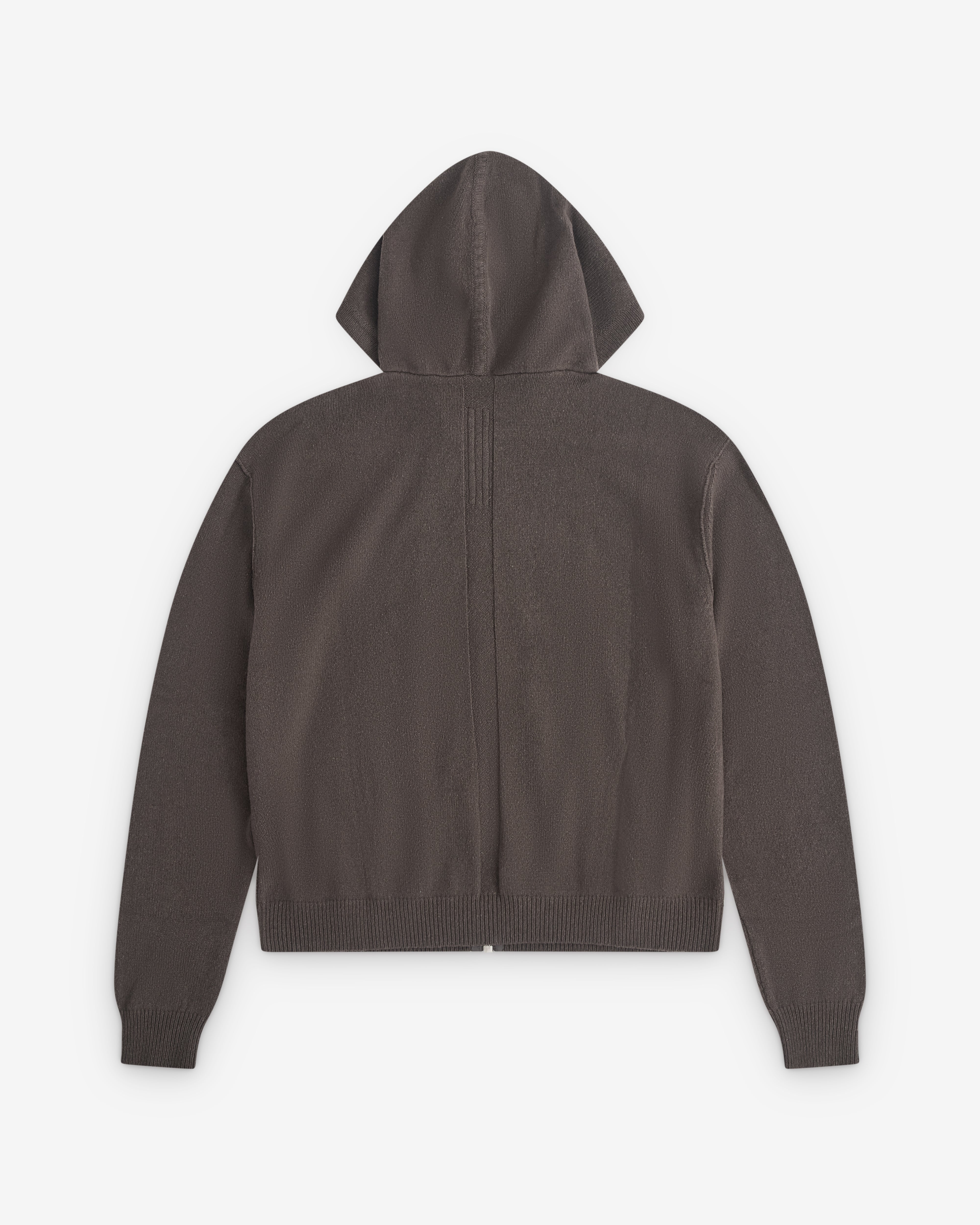 Rick Owens: Men's Zipped Hoodie (Dark Dust) | Dover Street Market