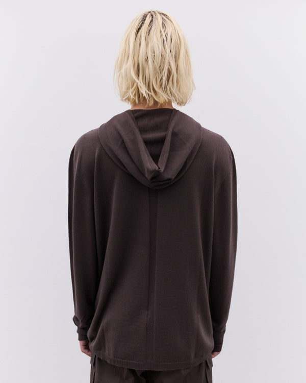 Rick Owens - Men’s Oversized Hoodie - (Dark Dust)