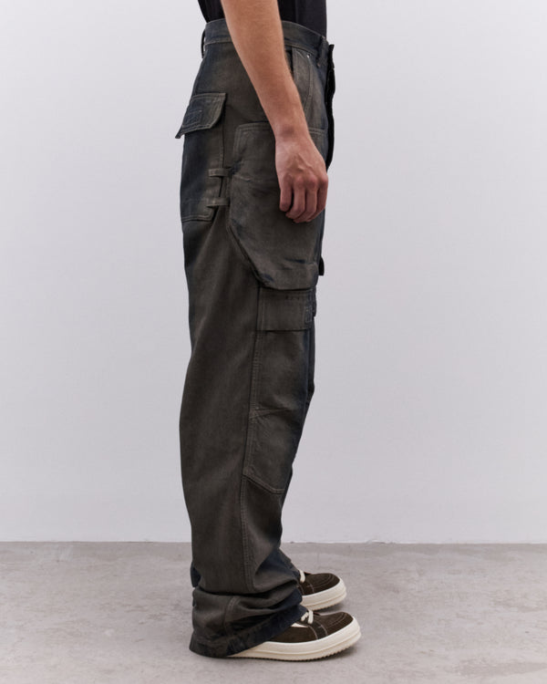 Rick Owens - Men’s Stefan Denim Trousers - (Dark Grey)
