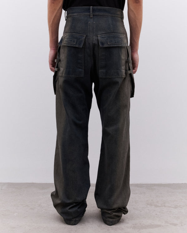 Rick Owens - Men’s Stefan Denim Trousers - (Dark Grey)