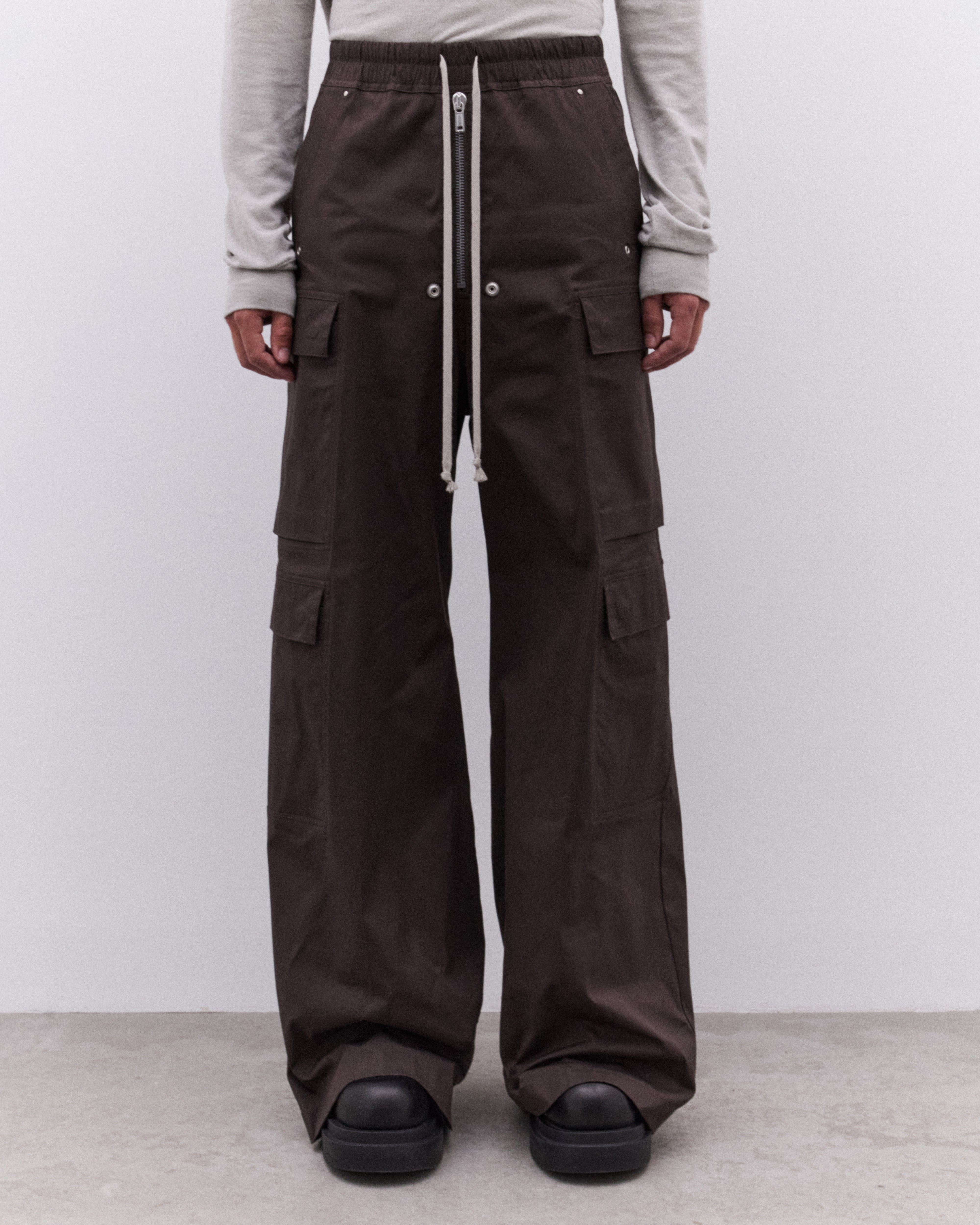 Rick Owens: Men's Cargobelas Trousers (Dark Dust) | DSML E-SHOP
