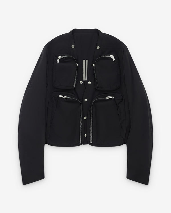 Rick Owens - Men’s Woven Padded Jacket - (Black)