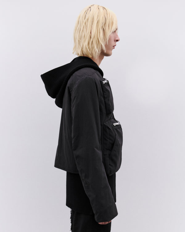 Rick Owens - Men’s Woven Padded Jacket - (Black)