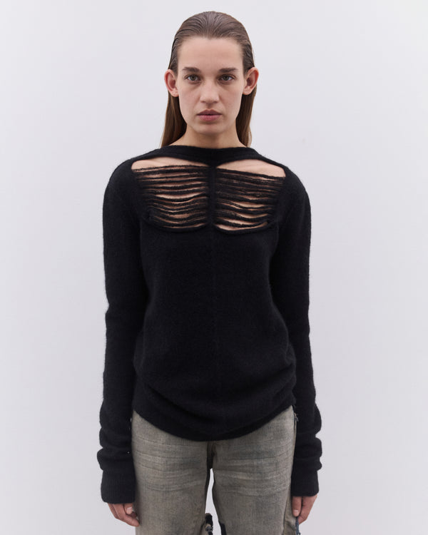 Rick Owens - Women’s Long Sleeve Top - (Black)
