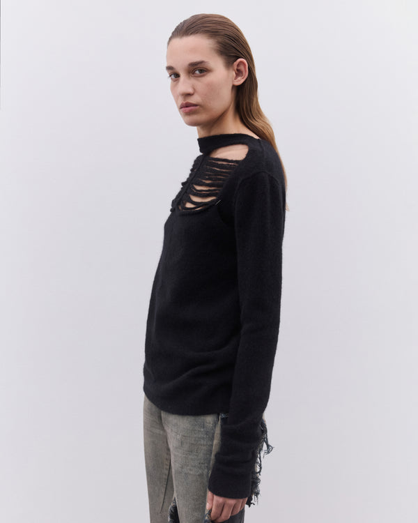 Rick Owens - Women’s Long Sleeve Top - (Black)