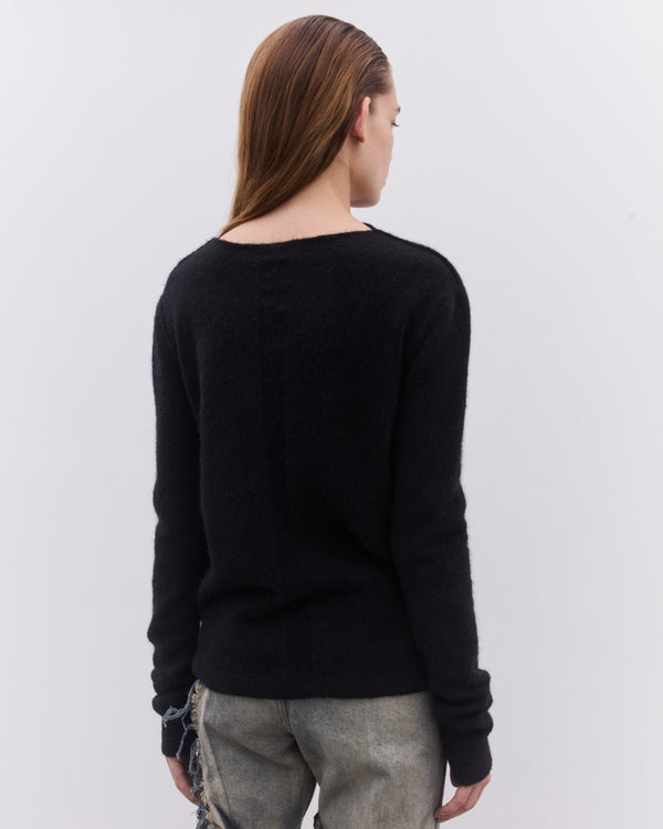 Rick Owens - Women’s Long Sleeve Top - (Black)
