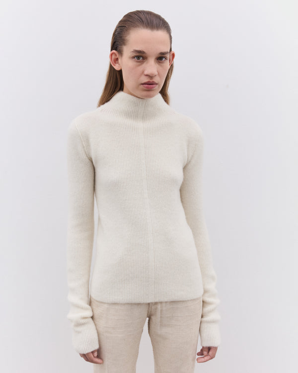 Rick Owens - Women’s Headon Pullover Sweater - (Milk)