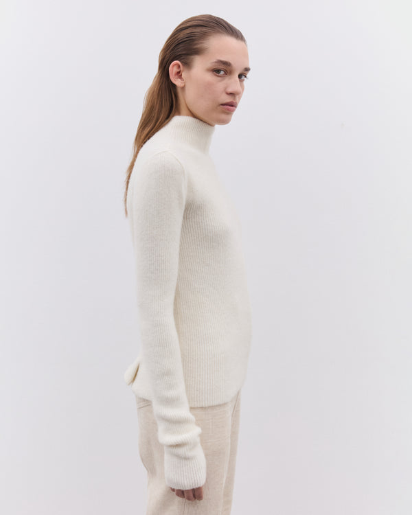 Rick Owens - Women’s Headon Pullover Sweater - (Milk)