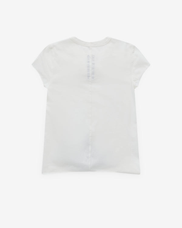 Rick Owens - Women’s Cropped Level T-Shirt - (Milk)