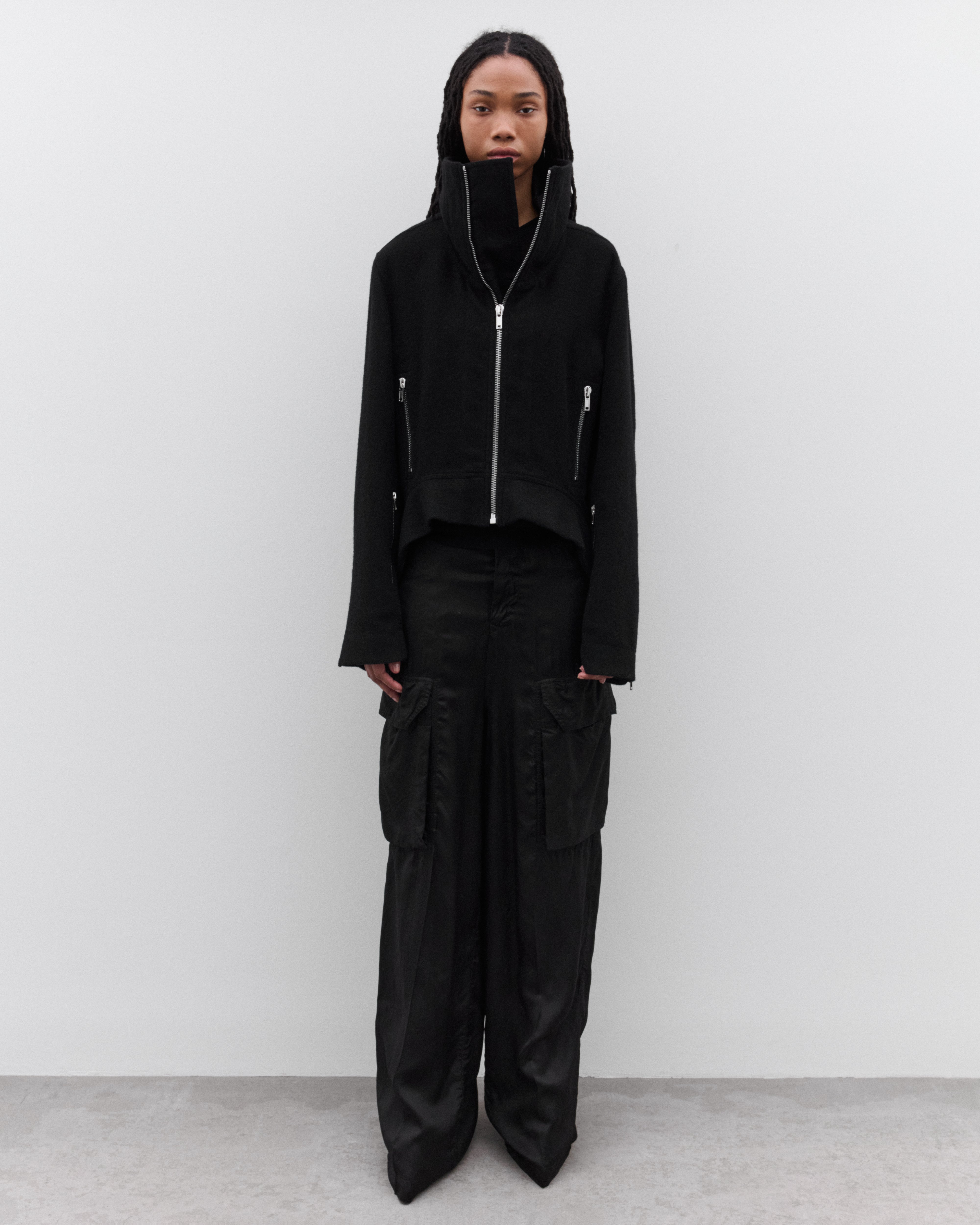 Rick Owens: Women's Exploder Jacket (Black) | Dover Street Market