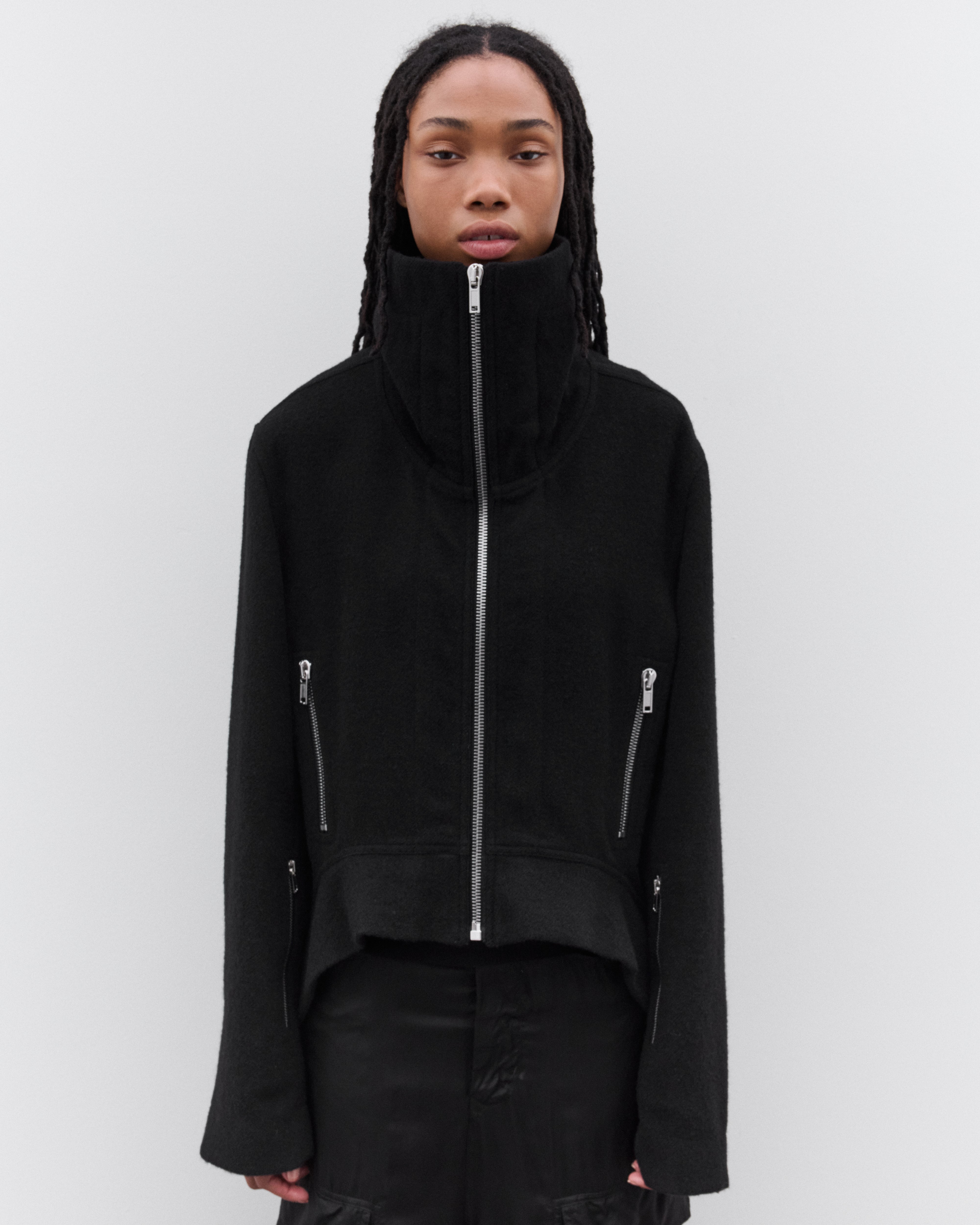 Rick Owens: Women's Exploder Jacket (Black) | Dover Street Market