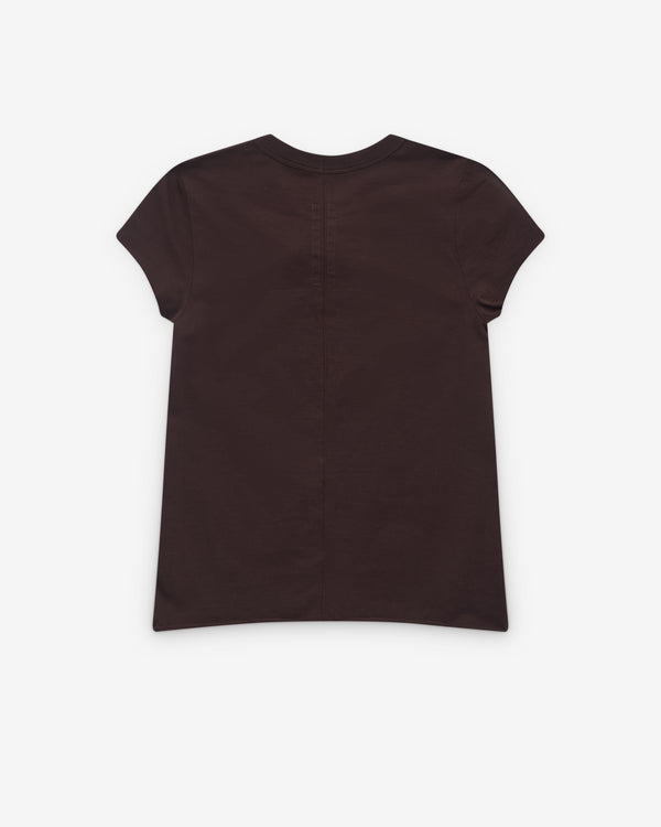 Rick Owens - Women’s Cropped Level T-Shirt - (Dark Dust)