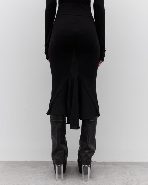 Rick Owens - Women’s Calf Skirt - (Black)