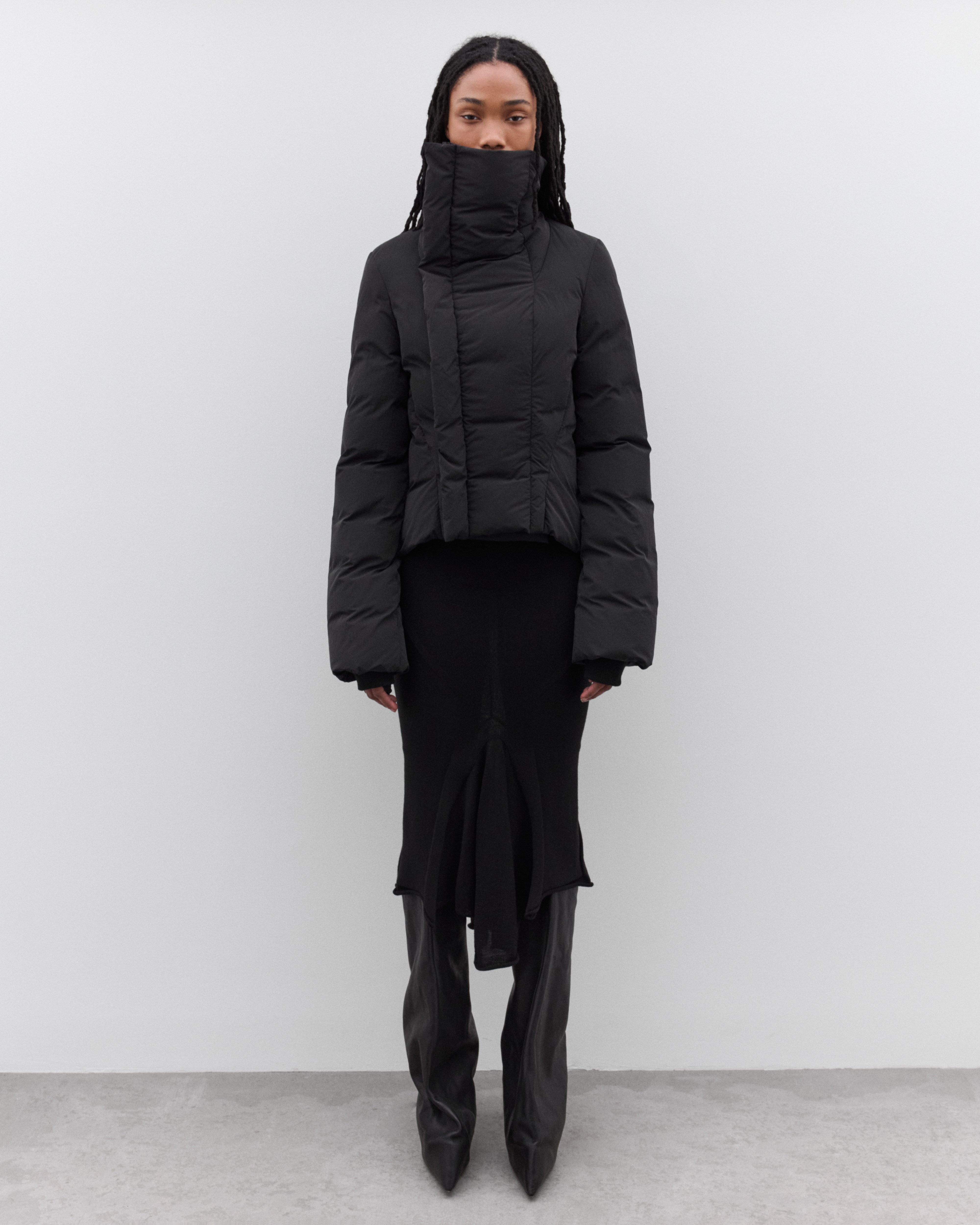 Rick Owens: Women's Calf Skirt (Black) | Dover Street Market London