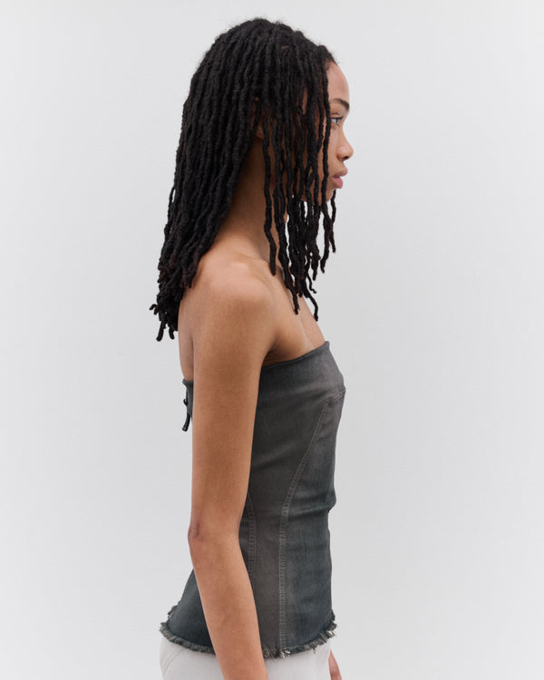 Rick Owens - Women’s Bustier Top - (Dark Dust)