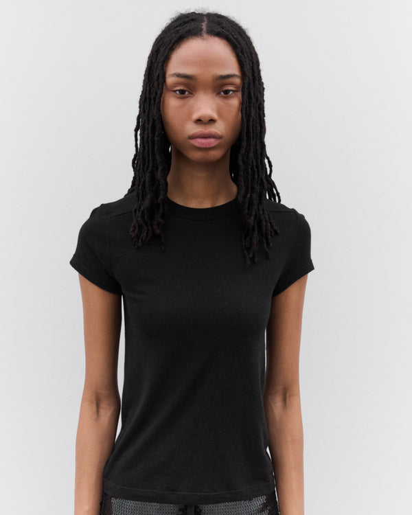 Rick Owens - Women’s Cropped Level T-Shirt - (Black)