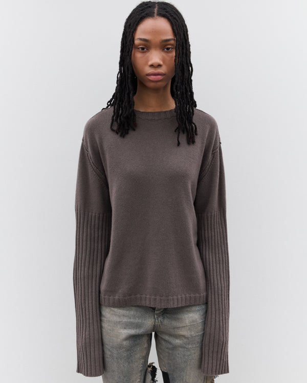 Rick Owens - Women’s Round Neck Sweater - (Dust)