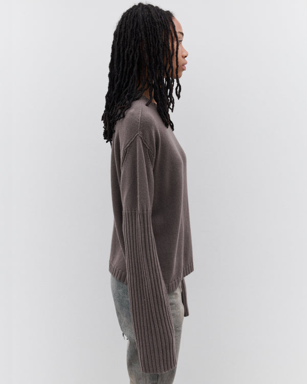 Rick Owens - Women’s Round Neck Sweater - (Dust)