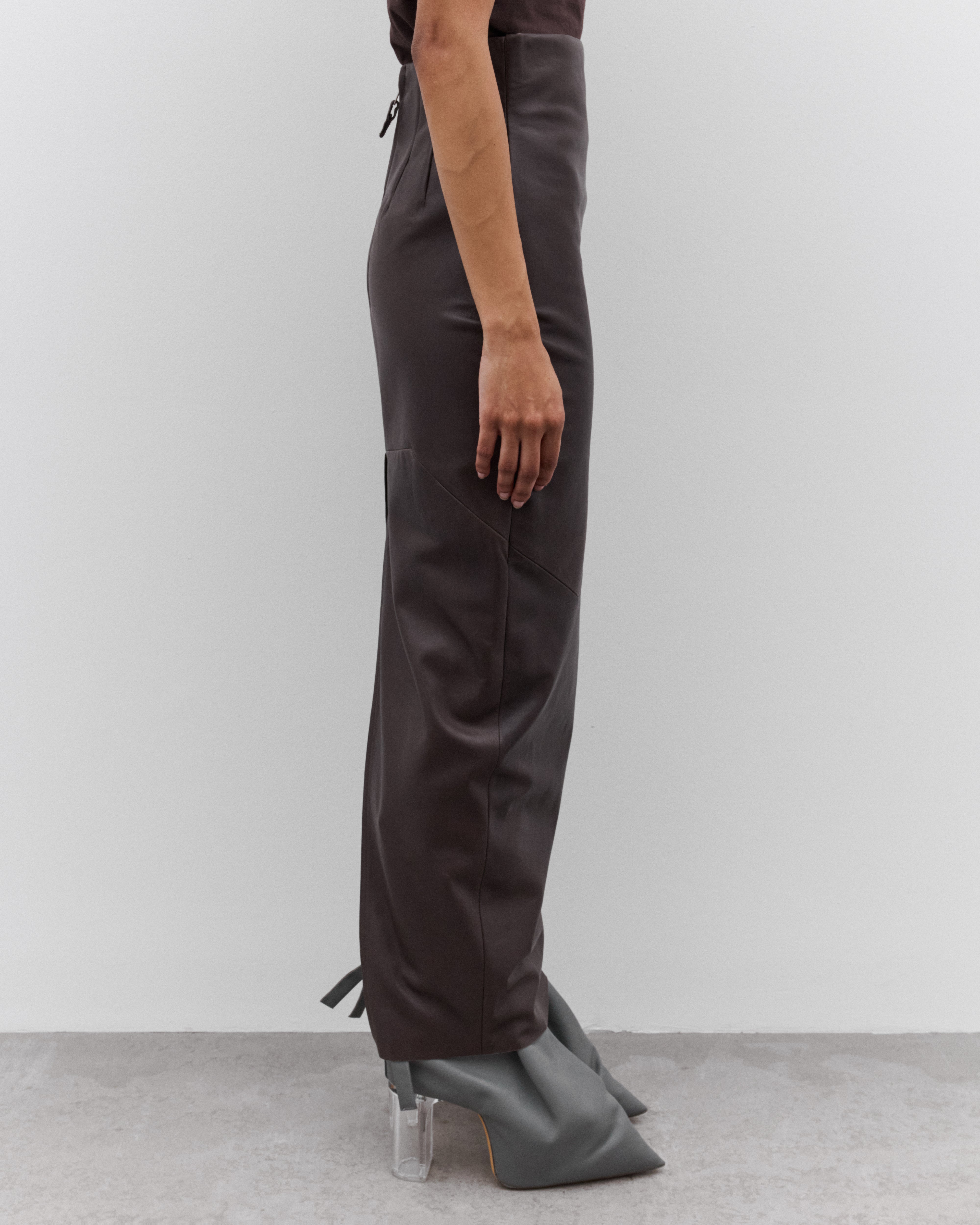 Rick Owens: Women's Dirt Pillar Skirt (Dark Dust) | Dover Street