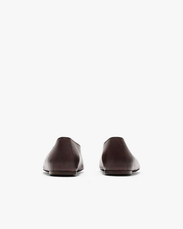 Rick Owens - Women’s Leather Ballet Flats - (Brown)