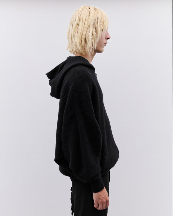 Rick Owens - Men’s Gimp Hoodie - (Black)