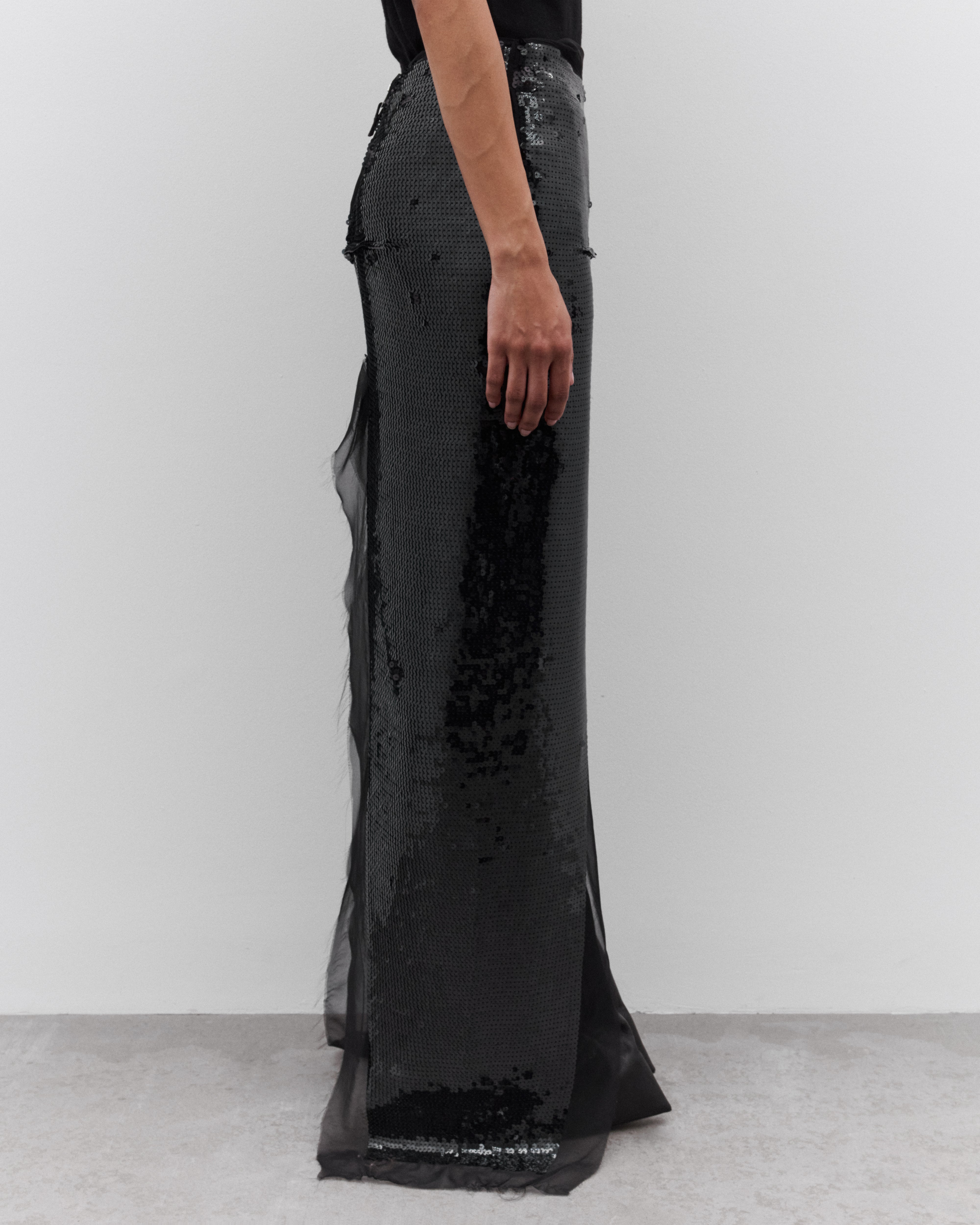 rick owens スカート Rick Owens: Women's Sliced Skirt (Black) | Dover Street Market London