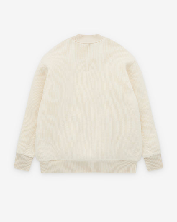 Jil Sander - Men's Moncler Padded Wool Cardigan - (Cornsilk)