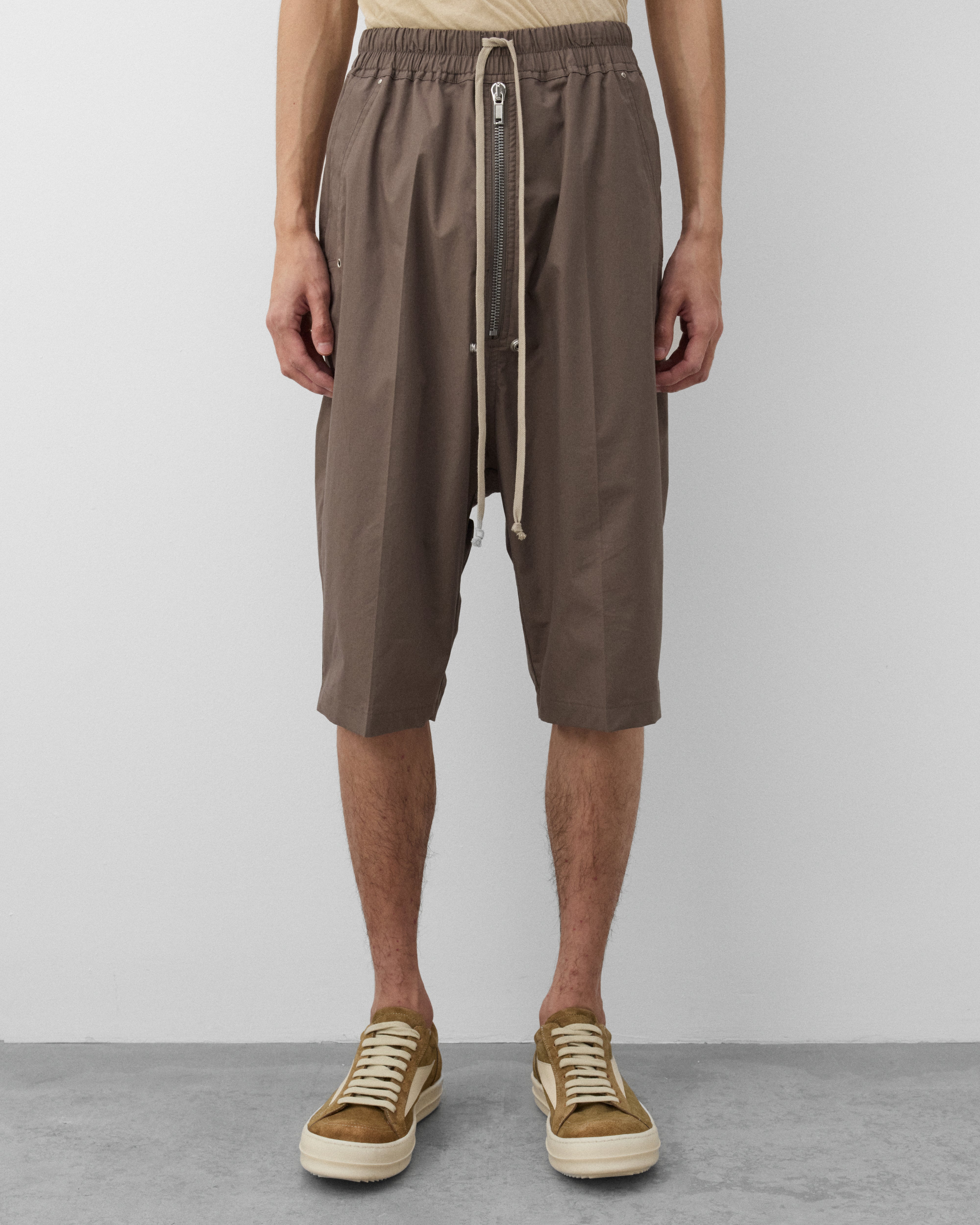 Rick Owens: Men's s Bela Pods Shorts (Dust) | Dover Street Market