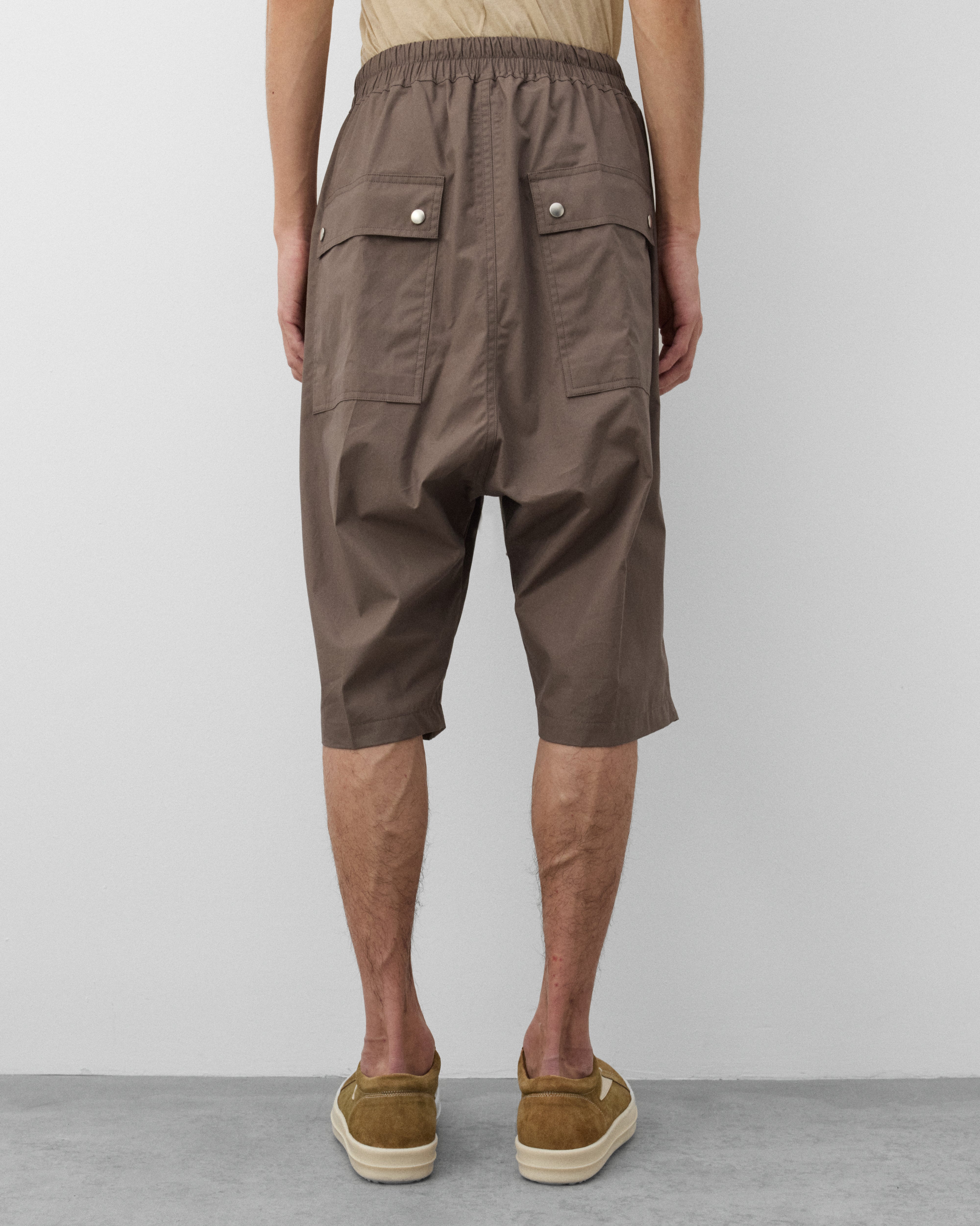 Rick Owens: Men's s Bela Pods Shorts (Dust) | Dover Street Market