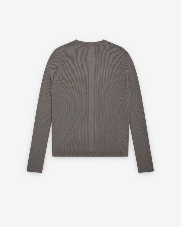 Rick Owens - Men's Ribbed Geo Knit - (Dust)