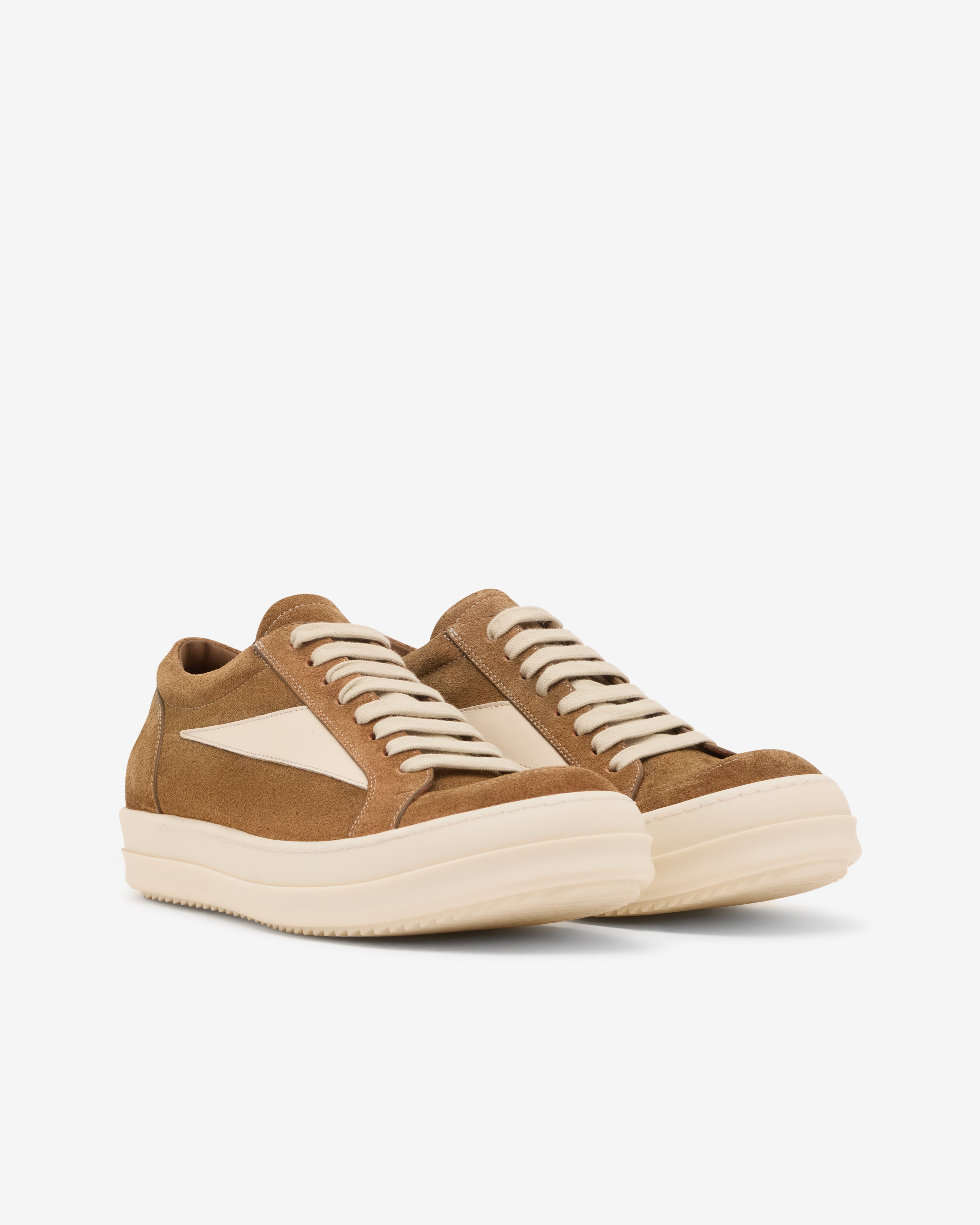 靴 Rick owens vintage sneaks 41 Rick Owens: Men's Vintage Sneaks (Burnt) | Dover Street Market London