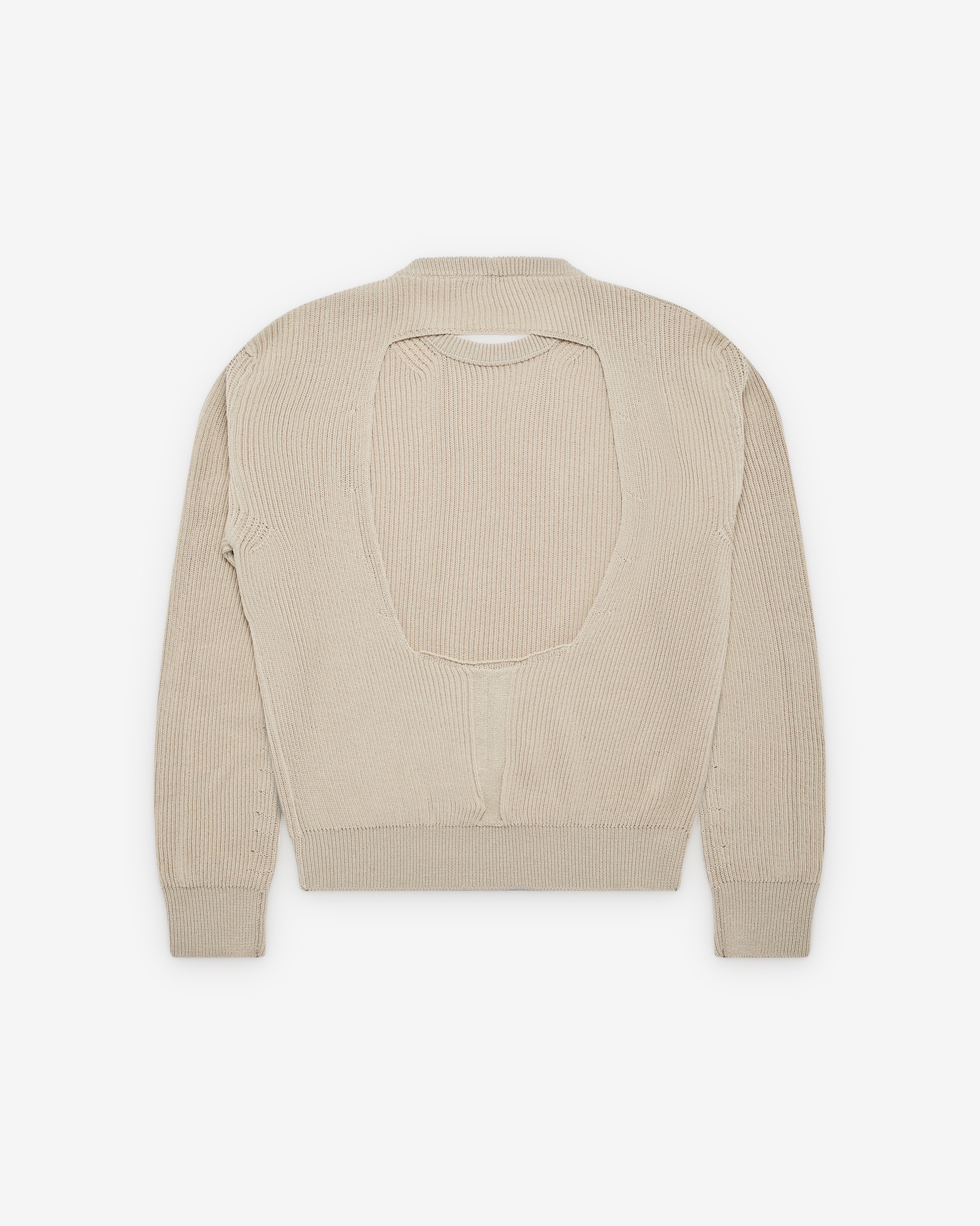 Rick Owens: Women's Fisherman Sweater (Sand) | Dover Street Market