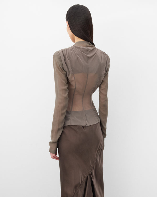 Rick Owens - Women's Hollywood Jacket - (Dark Dust)