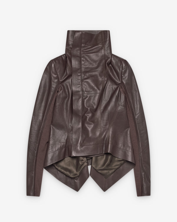 Rick Owens - Women's Naska Biker Jacket - (Brown)