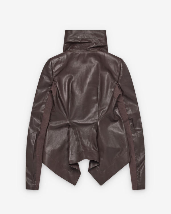 Rick Owens - Women's Naska Biker Jacket - (Brown)