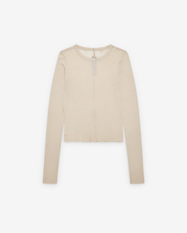 Rick Owens - Women's Cropped Rib LS Knit - (Sand)