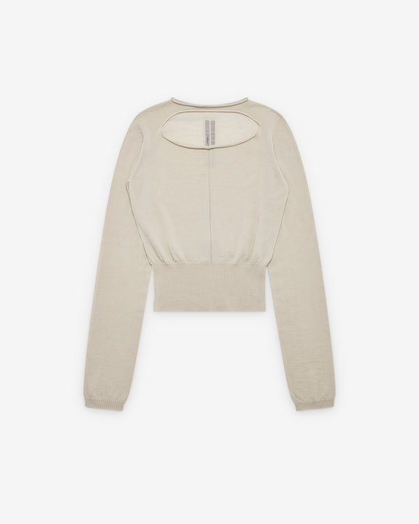Rick Owens - Women's Cropped Pull Sweater - (Sand)