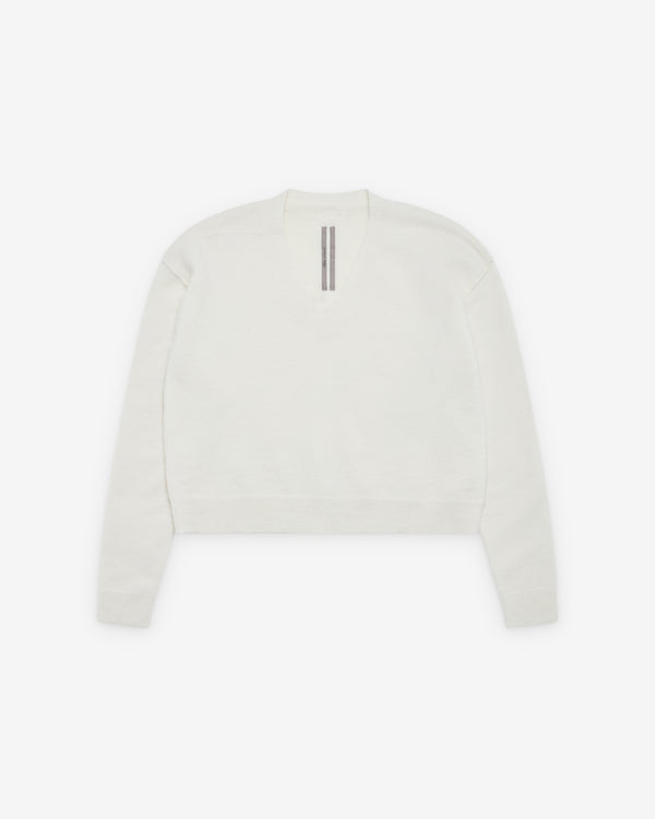 Rick Owens - Women's Tommy V Neck Sweater - (Butter)