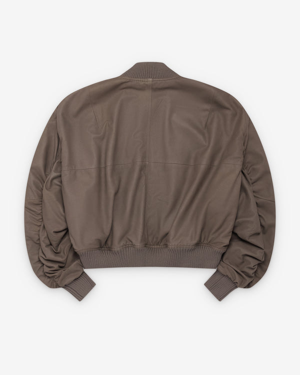 Rick Owens - Women's Temple Secchia Flight Jacket - (Dust)