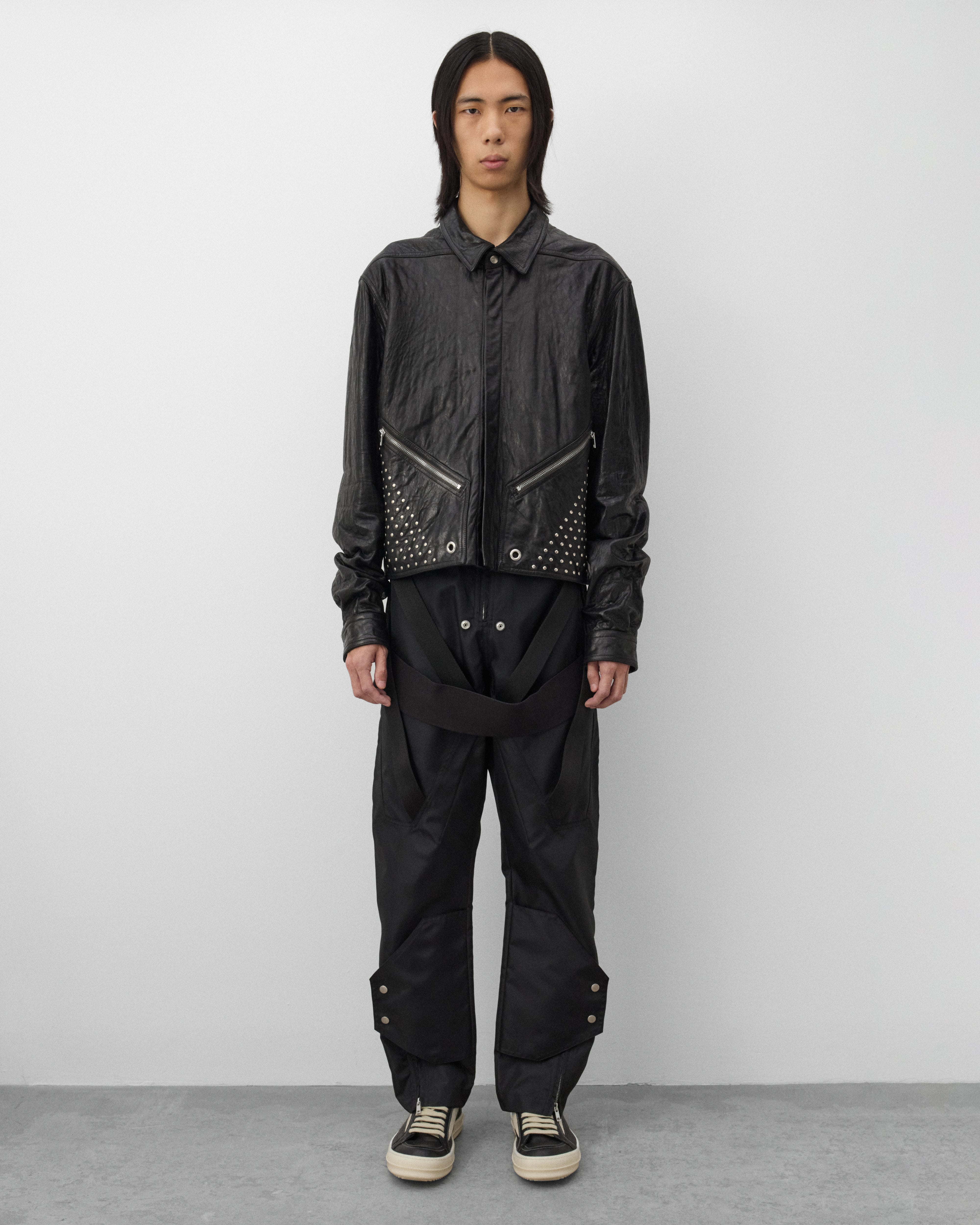 Rick Owens: Men's Tour Alice Shirt Jacket (Black) | Dover Street
