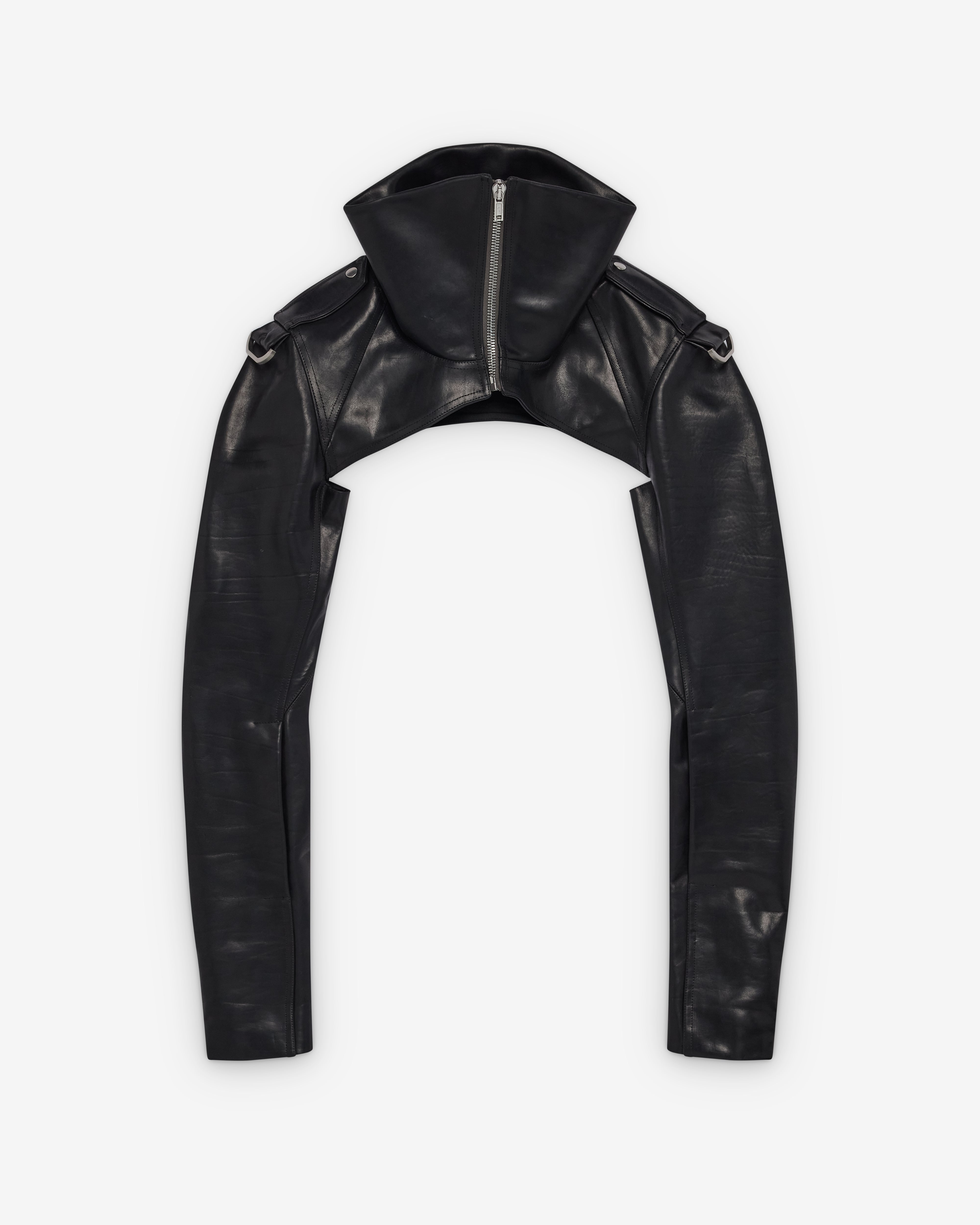 T*様 rick owens biker leather jacket Rick Owens: Men's Micro Dracu Jacket (Black) | Dover Street Market