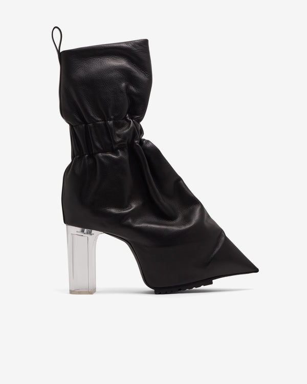 Rick Owens - Men's Cuffed Taquito Pull On - (Black/Clear)