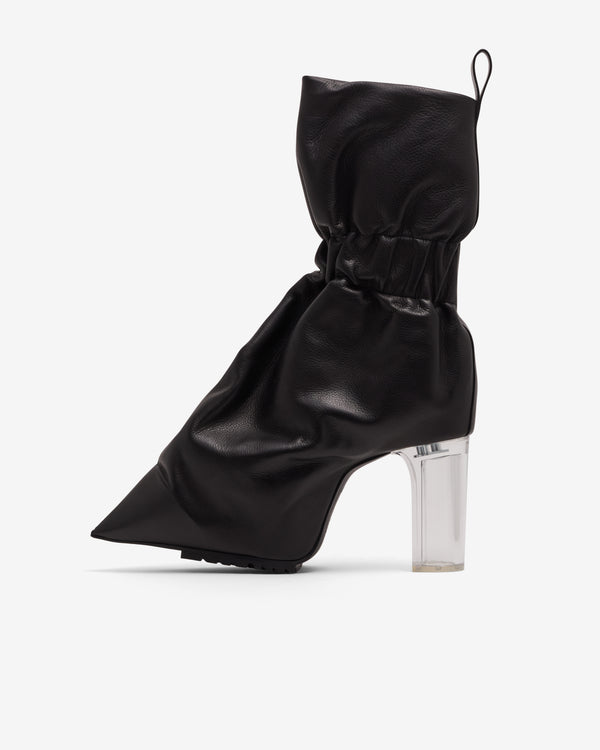 Rick Owens - Men's Cuffed Taquito Pull On - (Black/Clear)